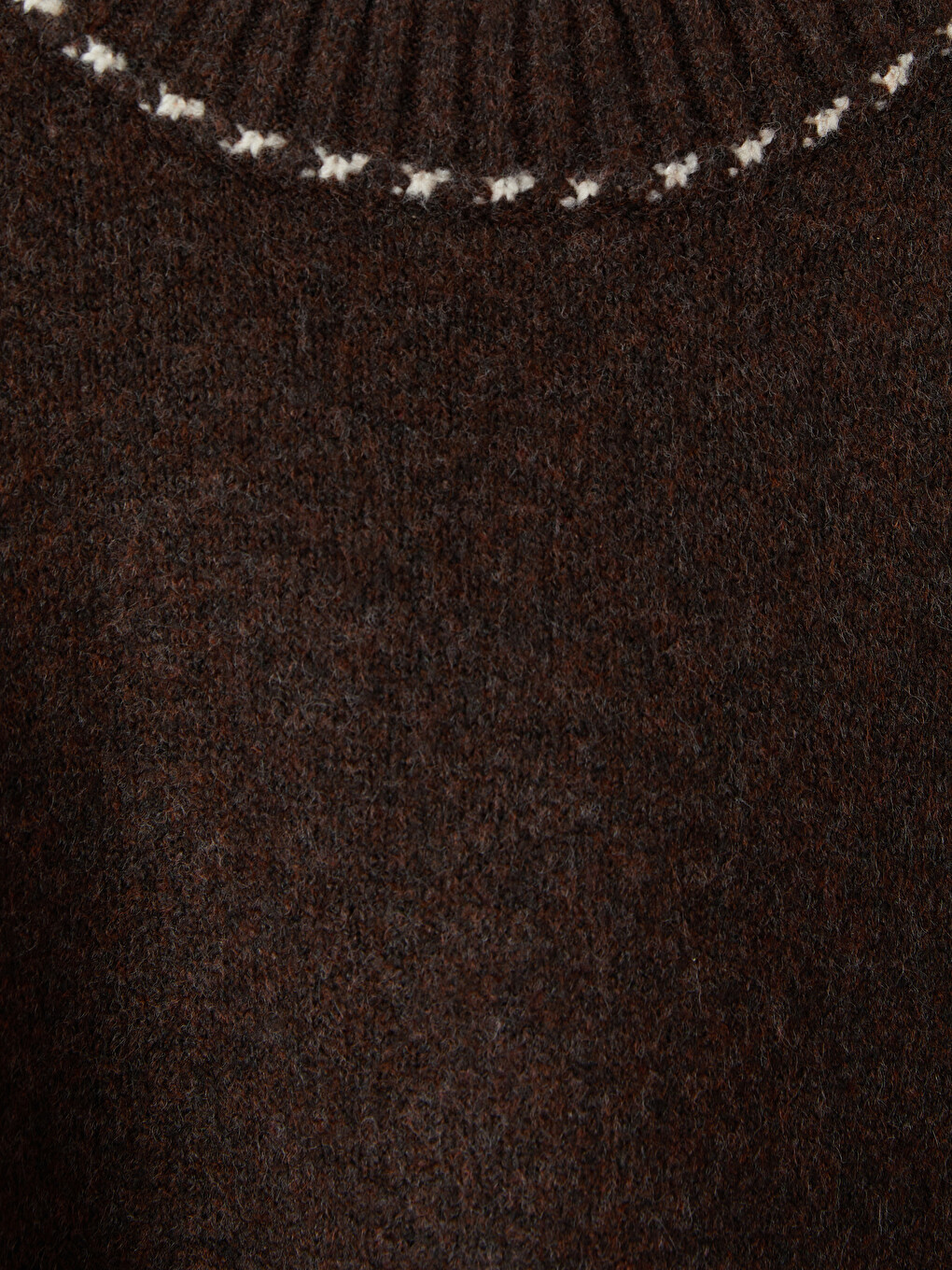 Wool Blended Women's Knitwear Sweater-5