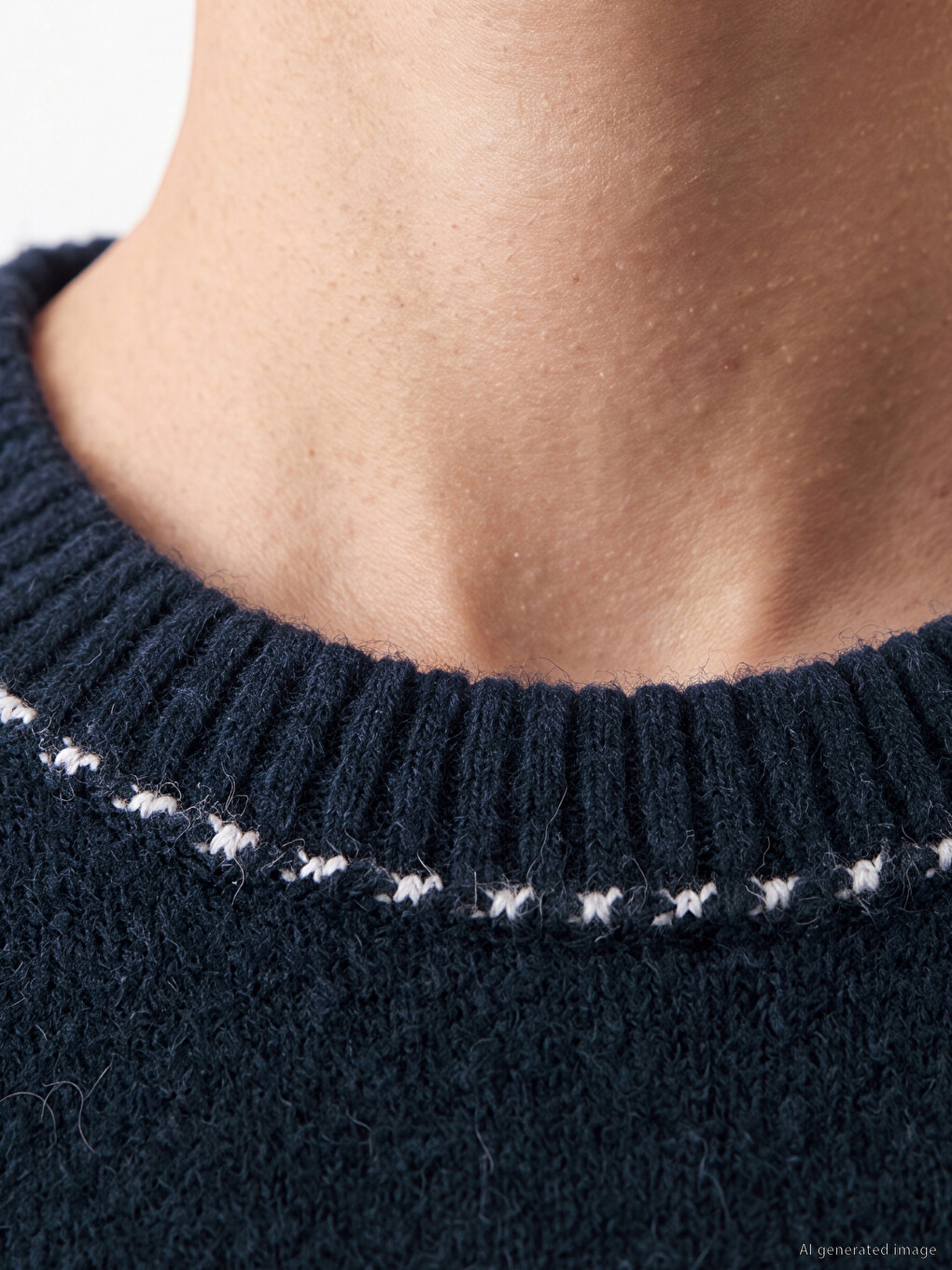 Wool Blended Women's Knitwear Sweater-2