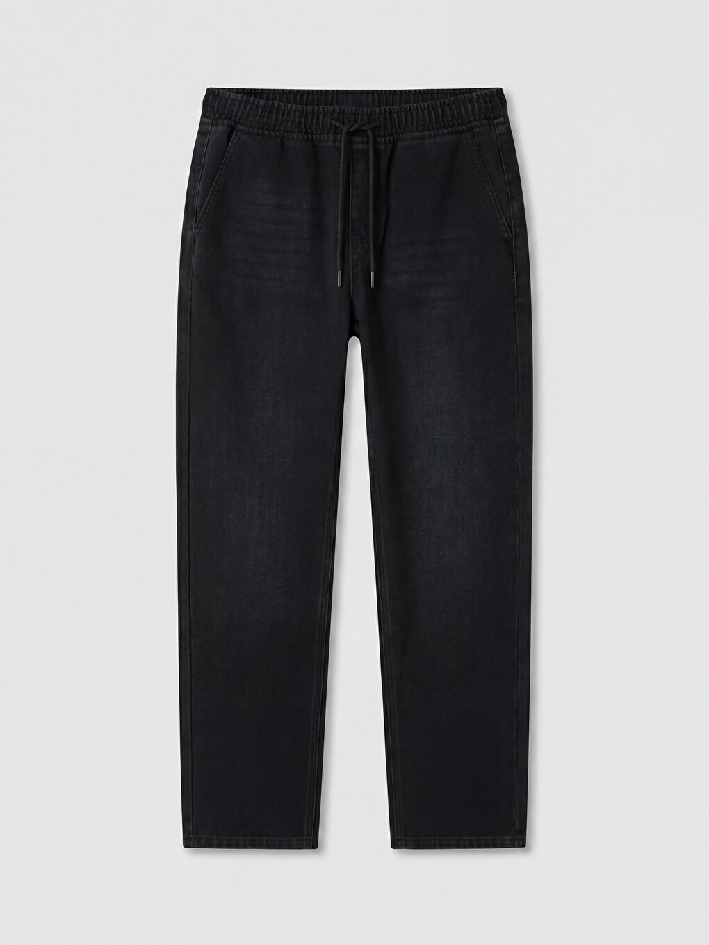 Siyah 710 Loose Fit Erkek Jean Pantolon-4