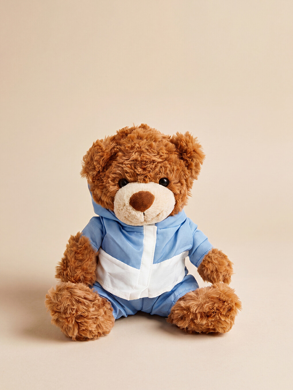 Teddy Bear Figured Plush Baby Cushion