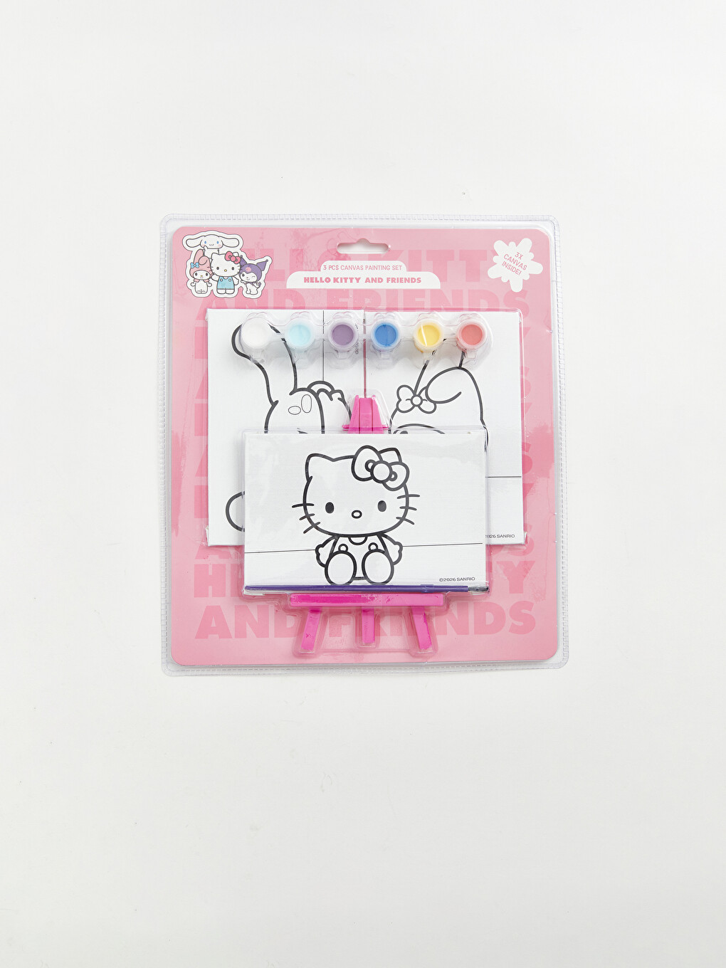 Hello Kitty Printed Painting Set