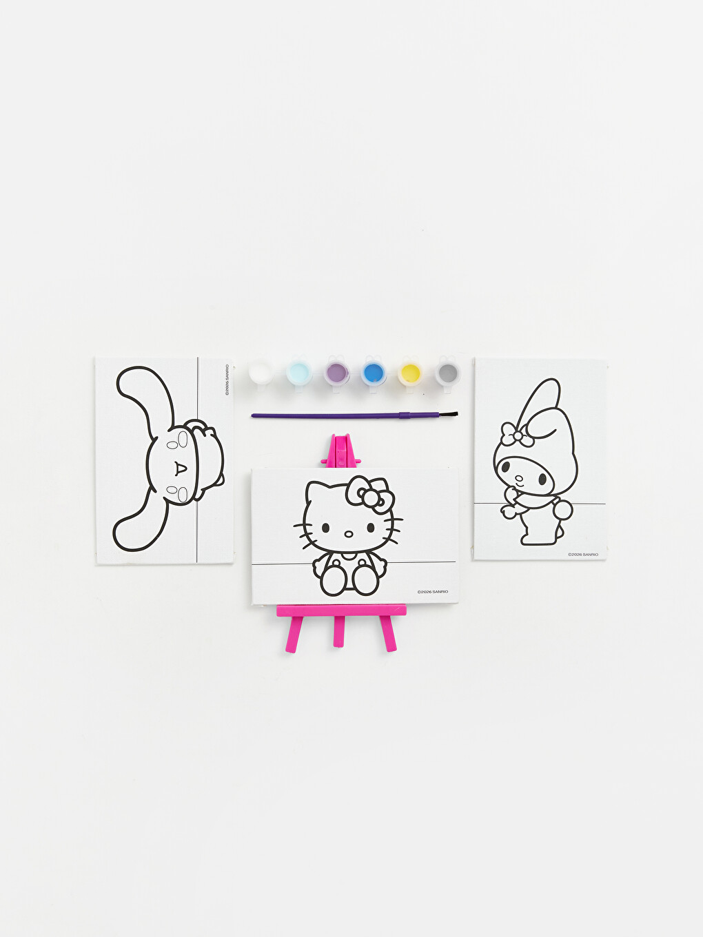 Hello Kitty Printed Painting Set-1