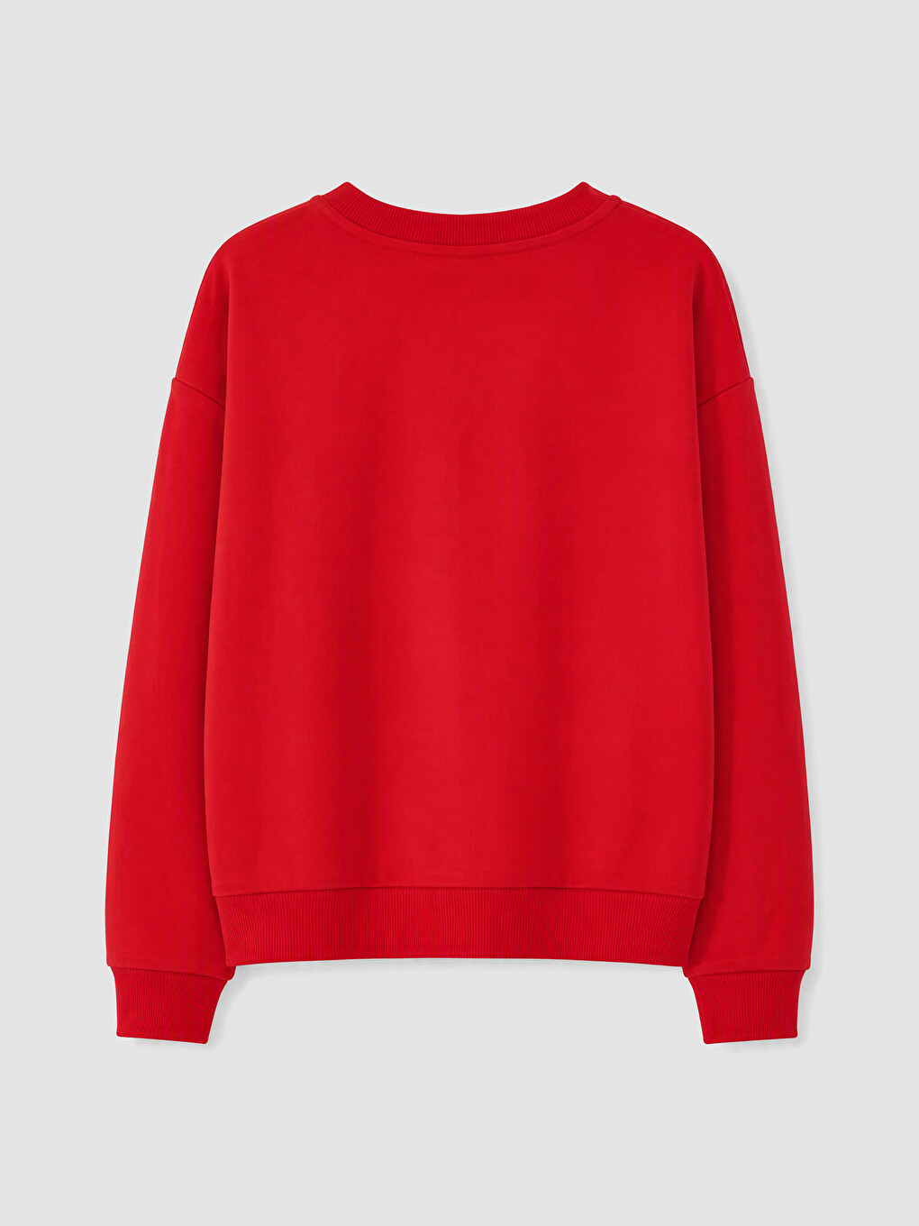 Kırmızı Atatürk İmzalı Kız Çocuk Sweatshirt-2