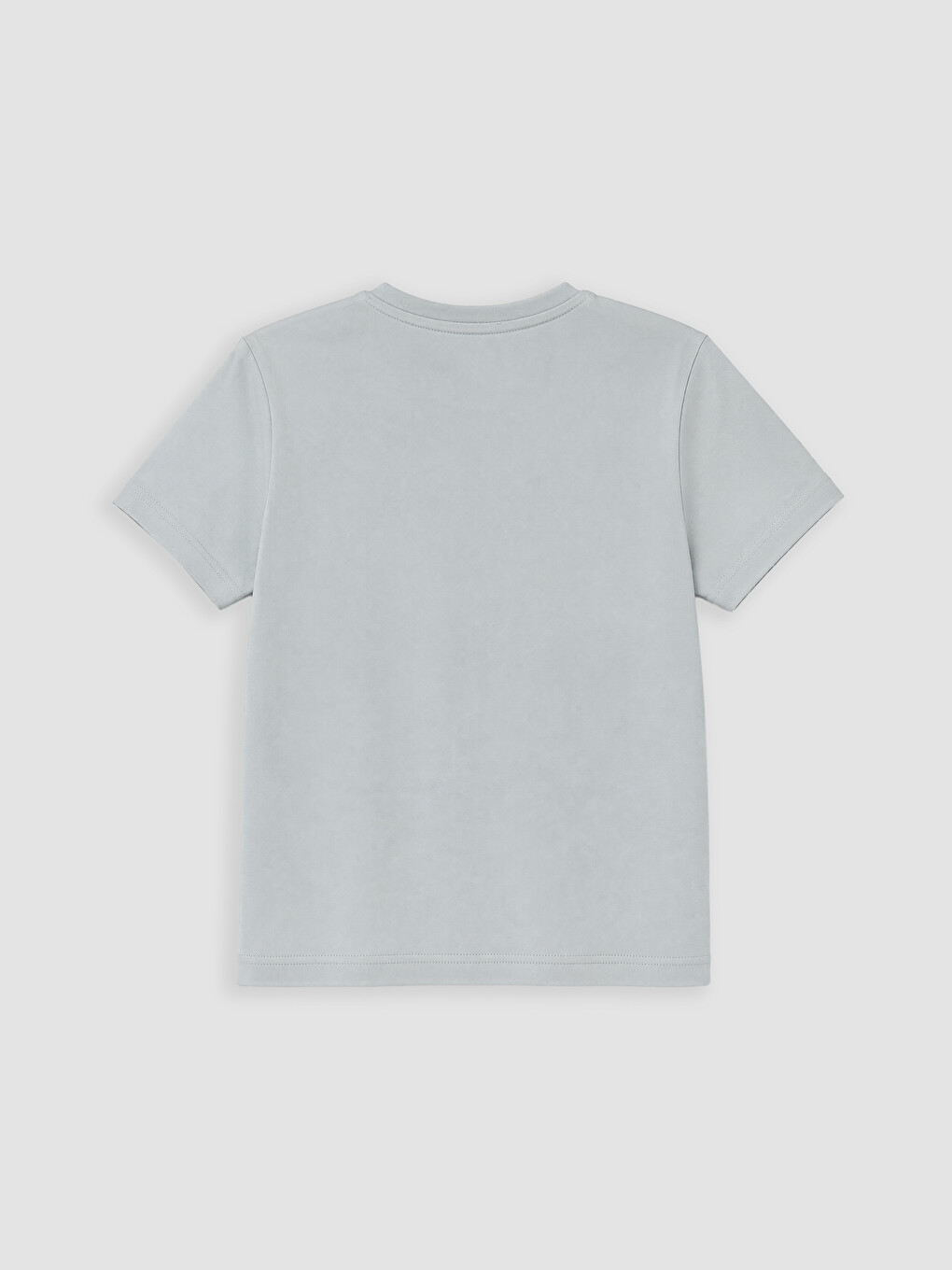 Gri Bisiklet Yaka Baskılı Erkek Çocuk Pijama Takım-3
