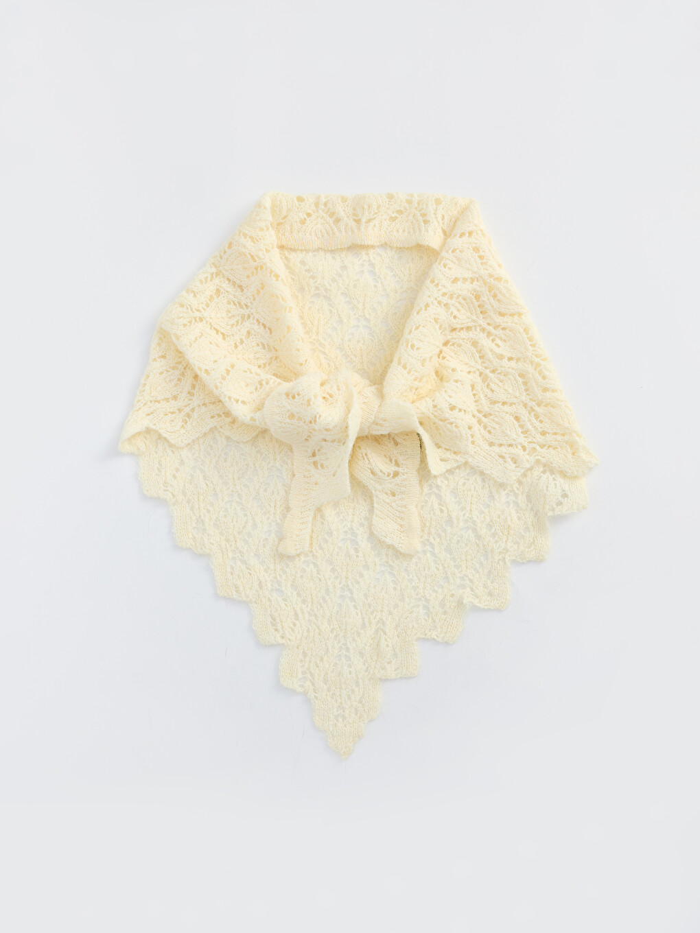 Patterned Women's Knitwear Scarf