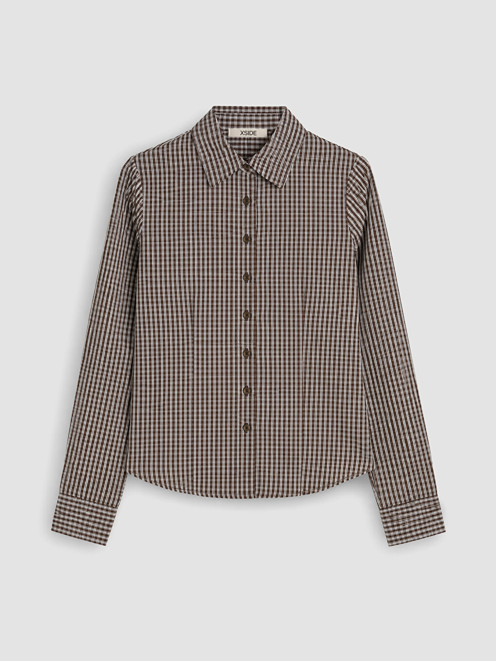 Chemise Brun Femme-4