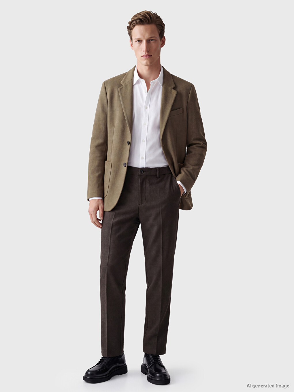 Regular Fit Men's Blazer Jacket-1