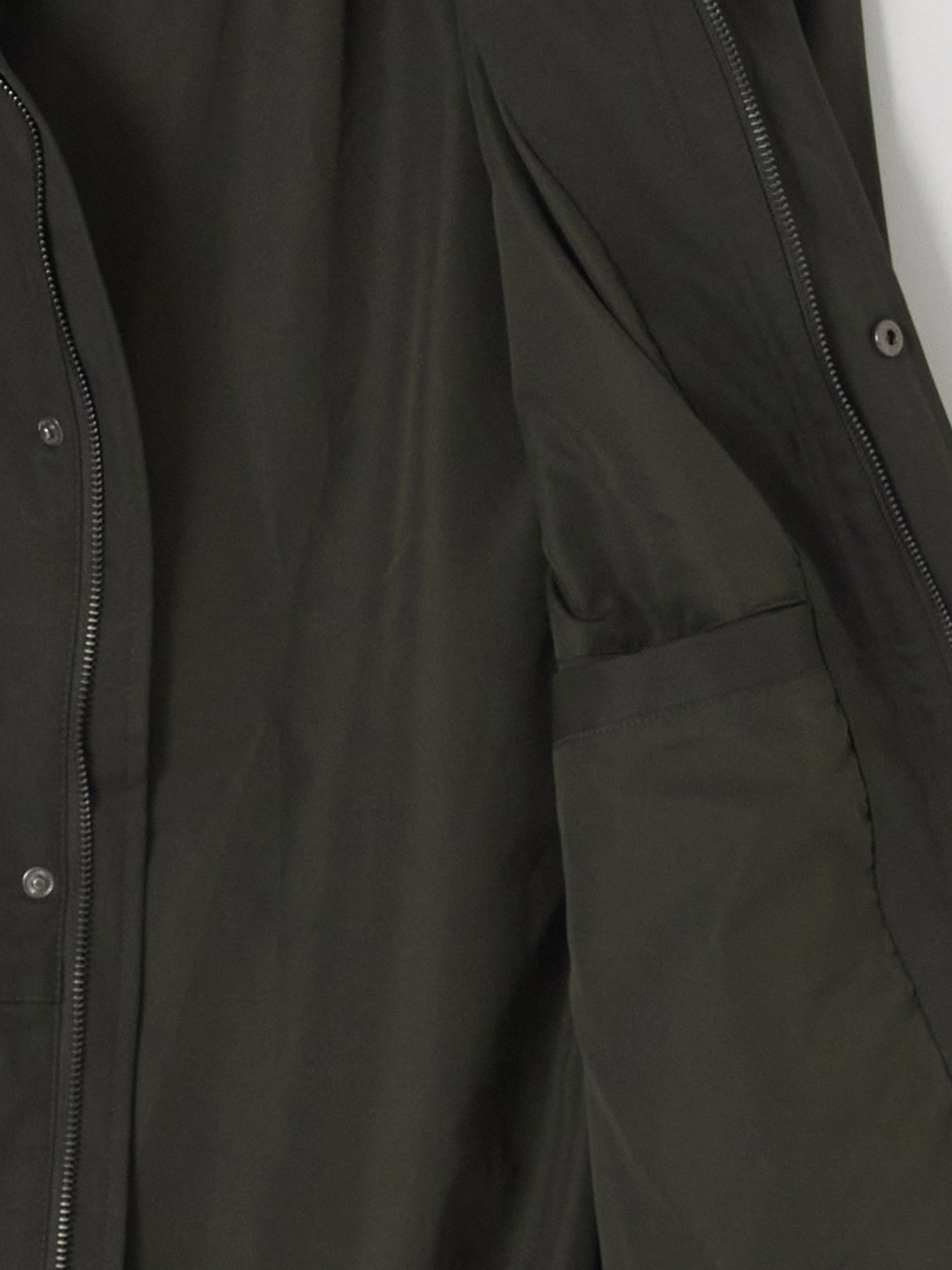 Haki Regular Fit Kadife Yaka Erkek Ceket-3