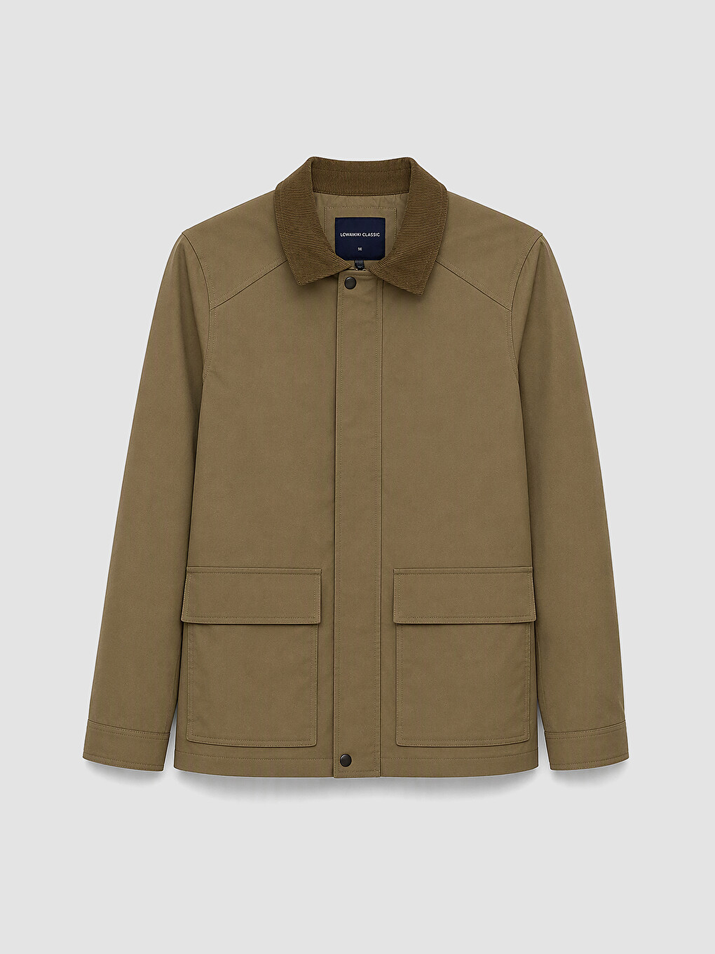 Man Beige Jacket