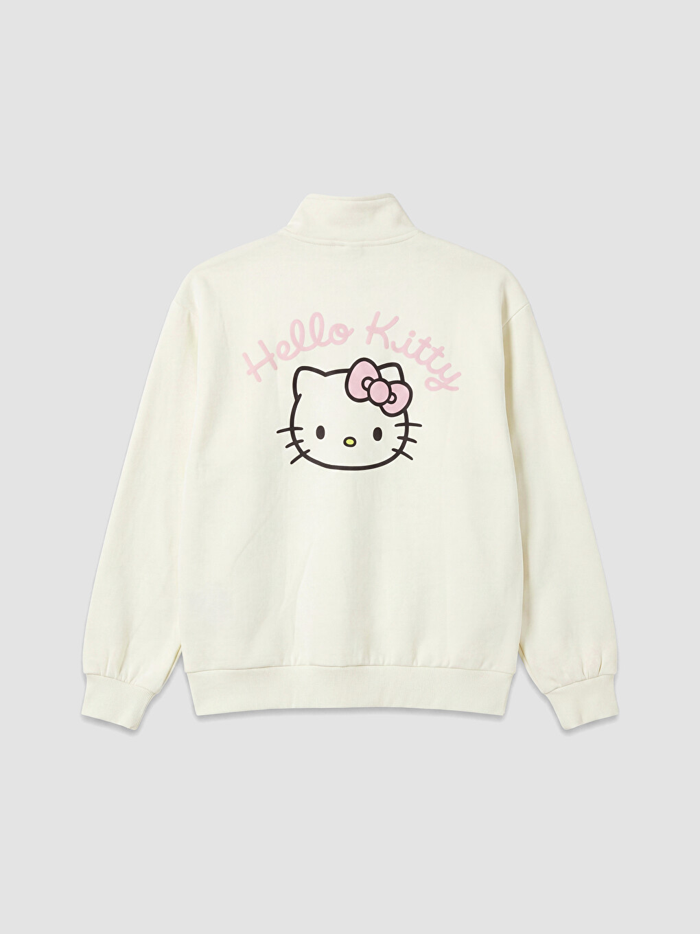 Woman Beige Sweatshirt-6