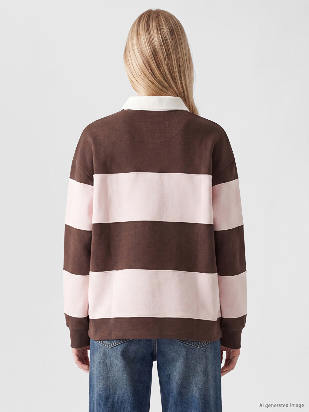 Woman Brown Sweatshirt-3