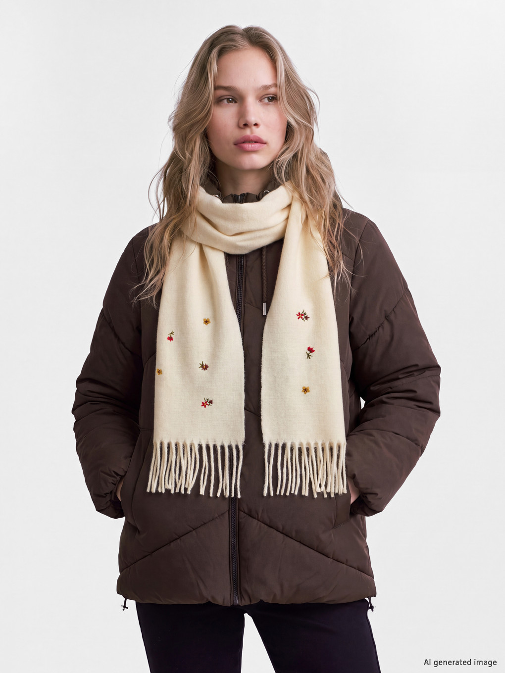  Tasseled Women's Scarf