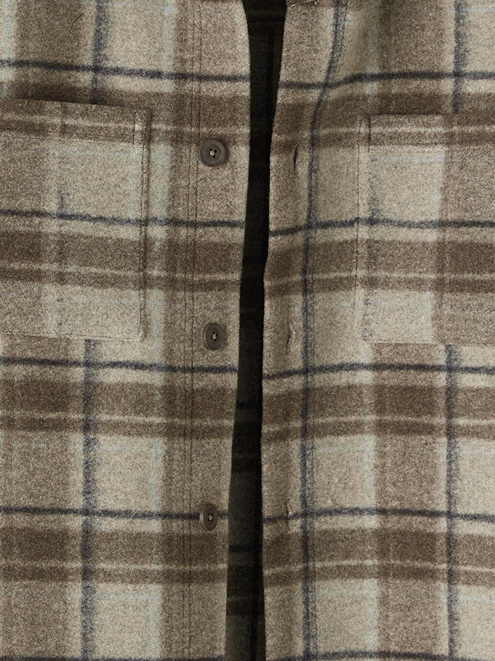 Regular Fit Plaid Men's Lumberjack Shirt Jacket-7