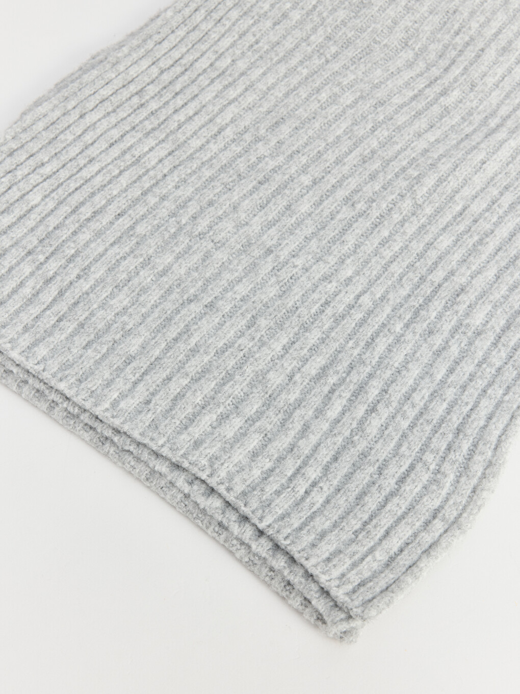 Ribbed Women's Knitwear Scarf-2