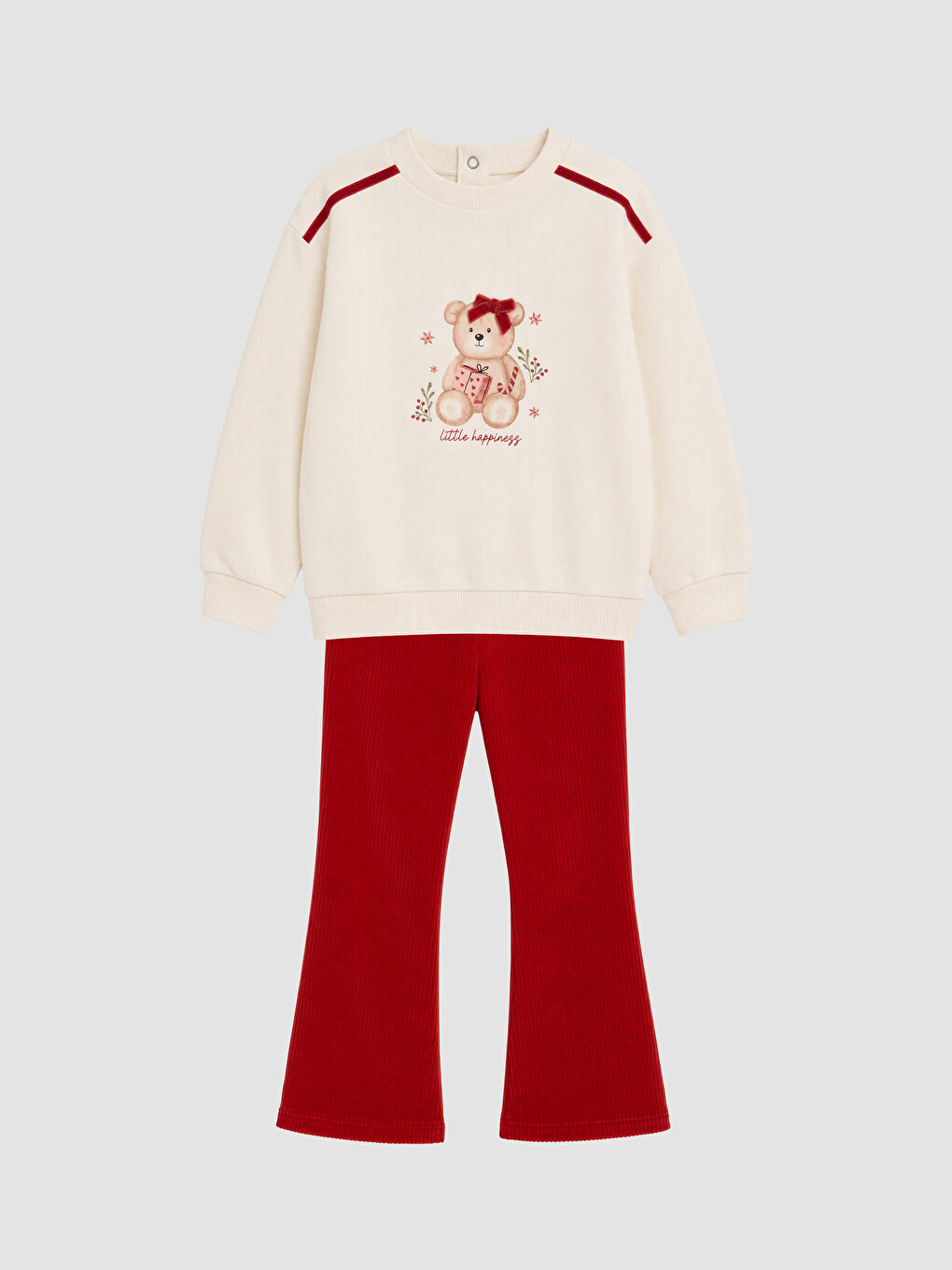 Baby Girl Ecru Set