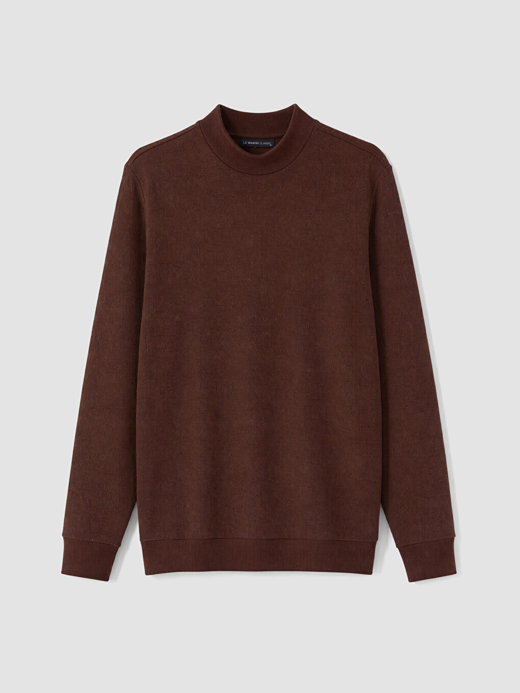 Mock Neck Men's Sweatshirt-3