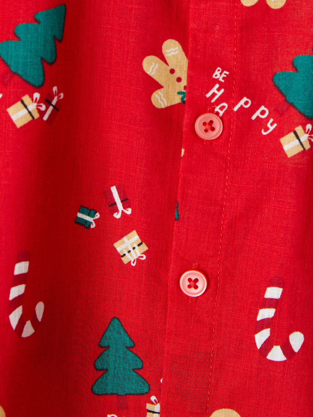 Short Sleeve Printed Poplin Boys' Shirt-2