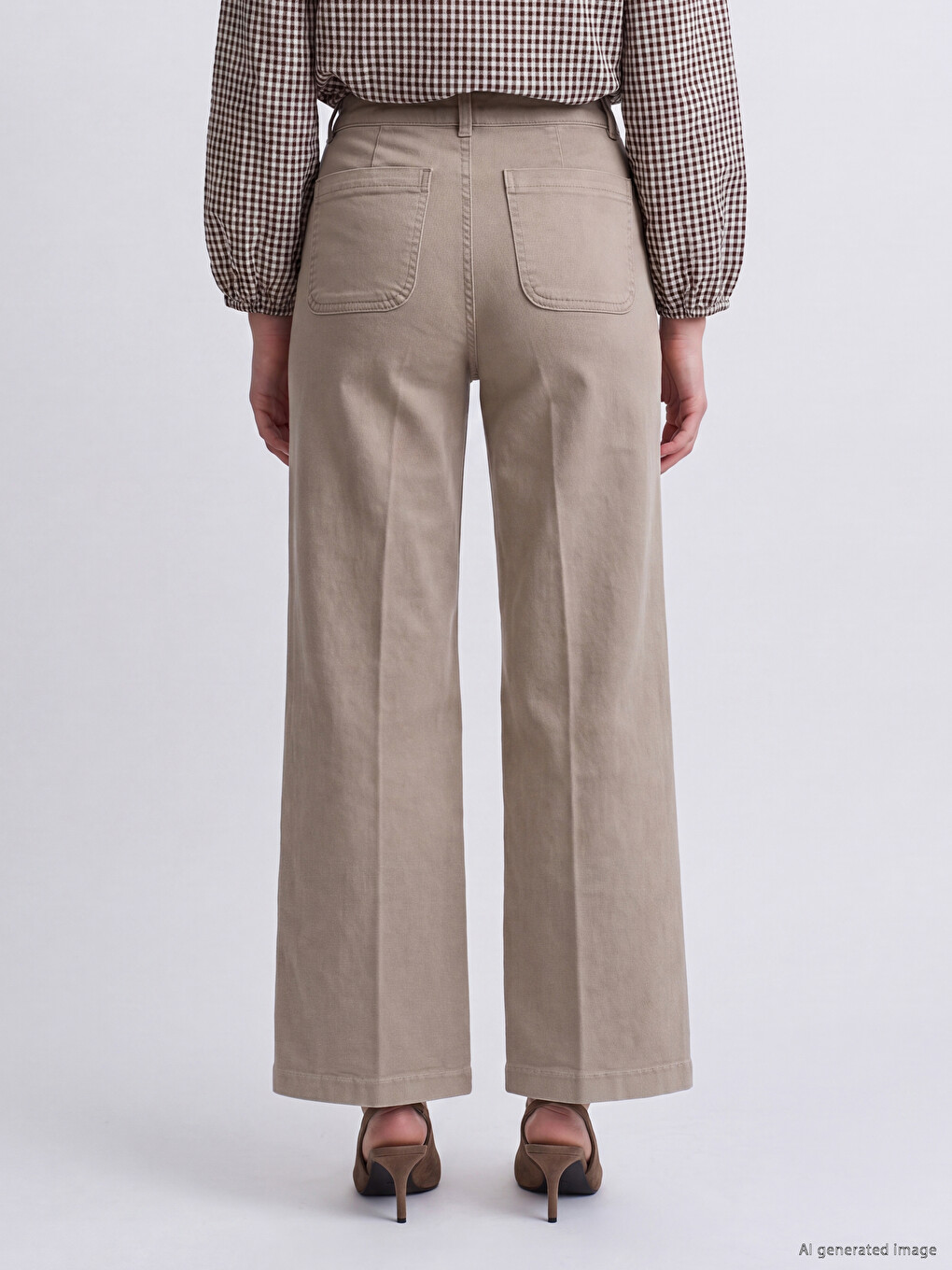 Wideleg Women's Jeans-3