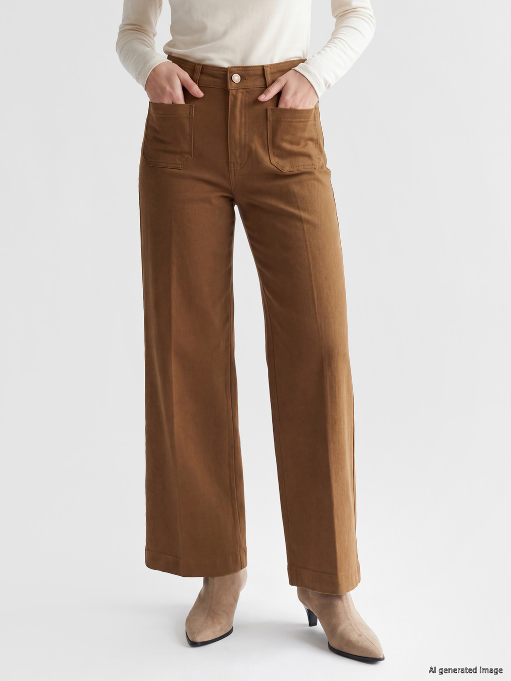 Culotte Fit Women's Jeans-1