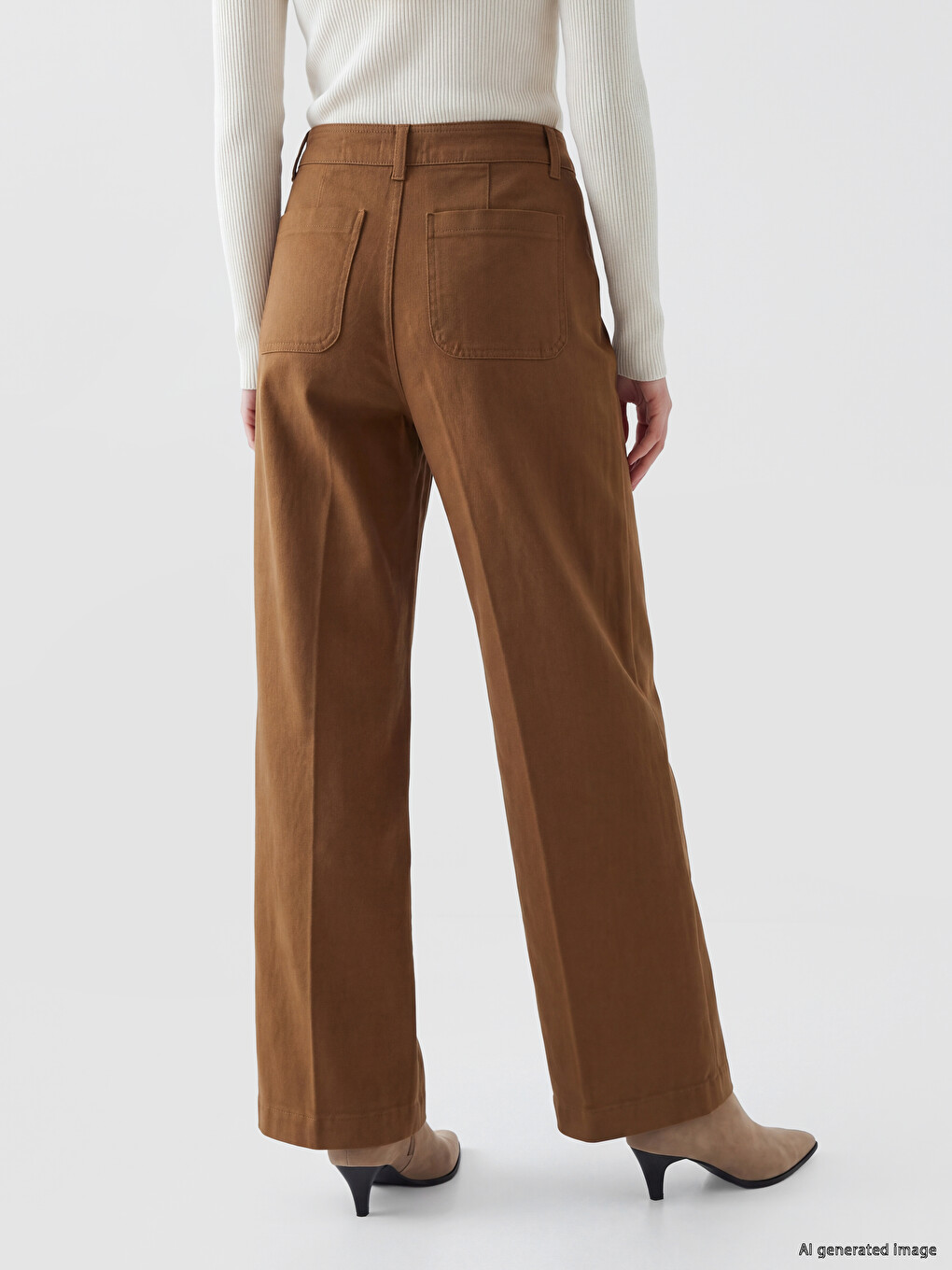 Culotte Fit Women's Jeans-3