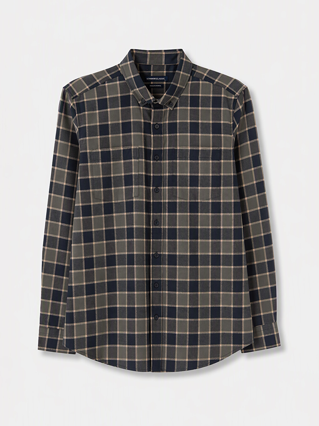 Man Green Shirt