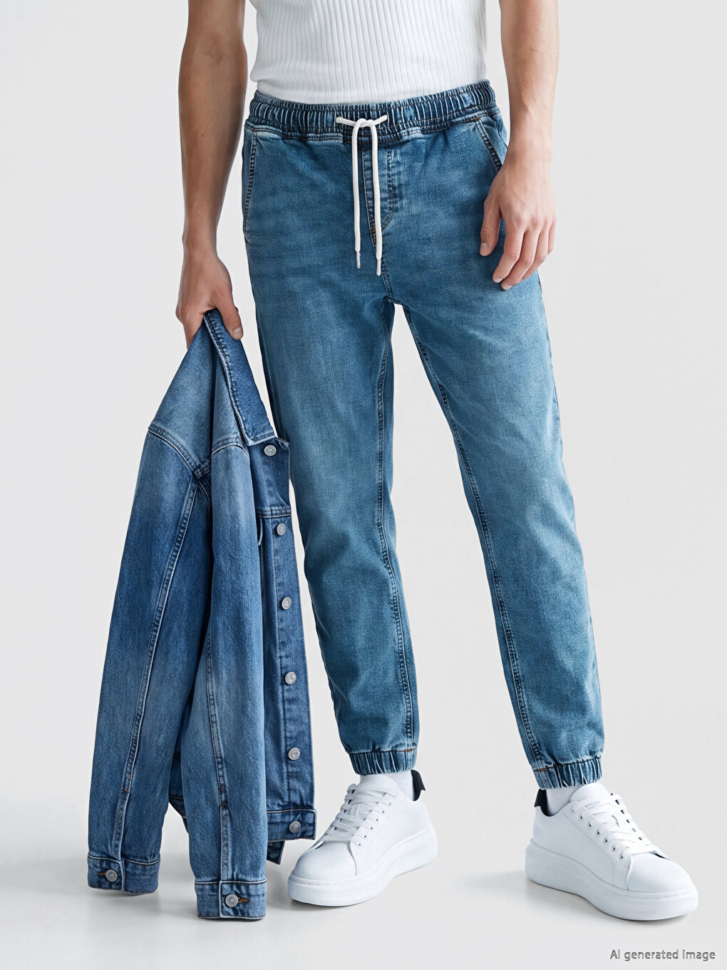 İndigo 780 Jogger Fit Erkek Jean Pantolon-1