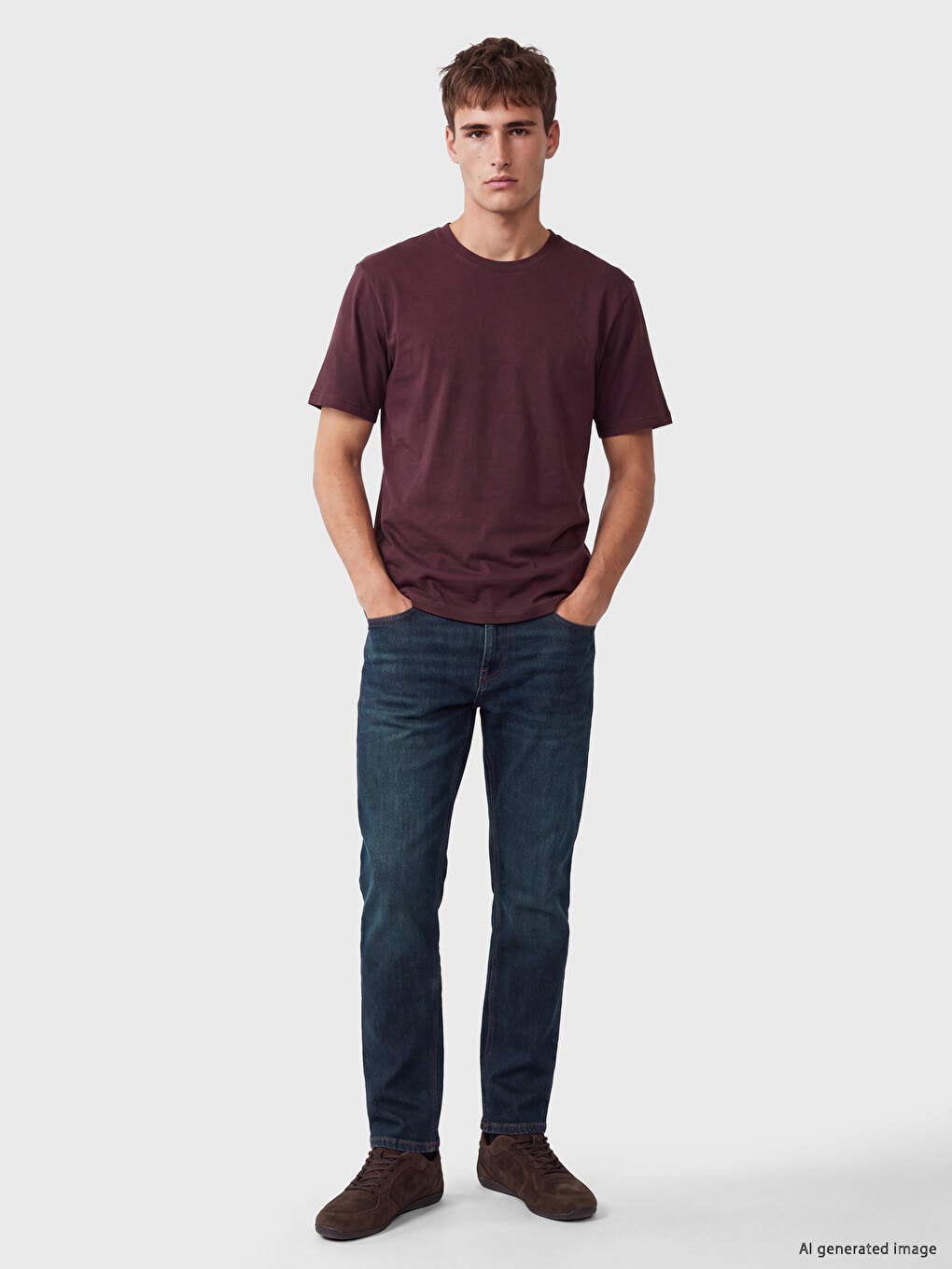 İndigo 750 Slim Fit Erkek Jean Pantolon-1