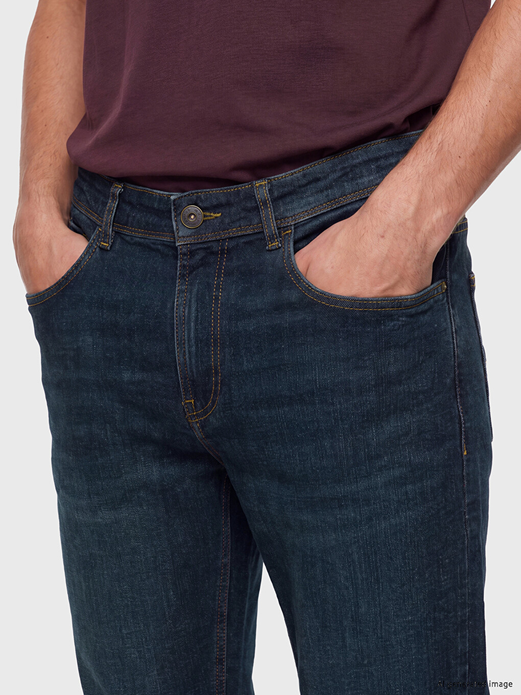 İndigo 750 Slim Fit Erkek Jean Pantolon-2
