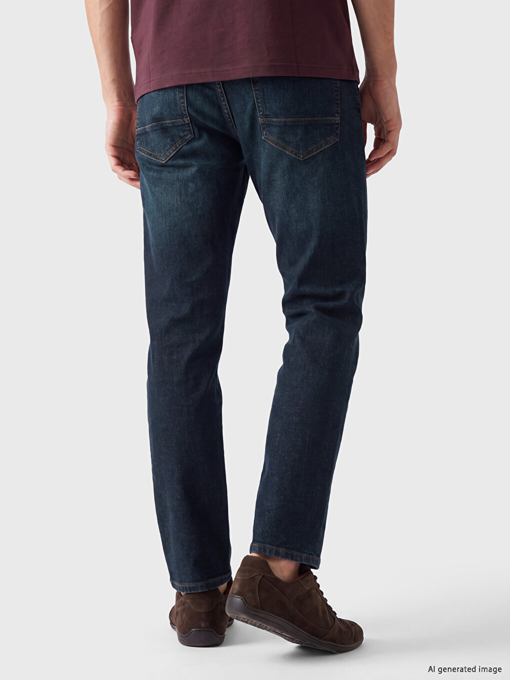 İndigo 750 Slim Fit Erkek Jean Pantolon-3