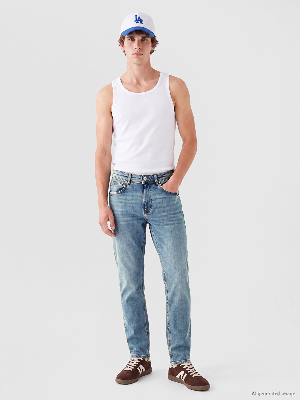 İndigo 750 Slim Fit Erkek Jean Pantolon