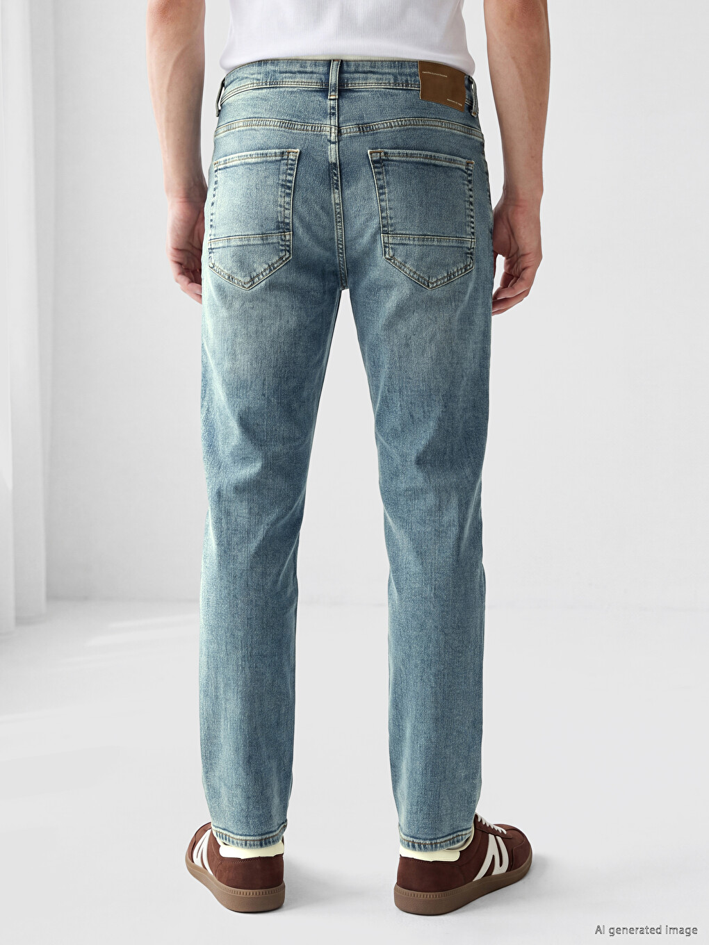İndigo 750 Slim Fit Erkek Jean Pantolon-2