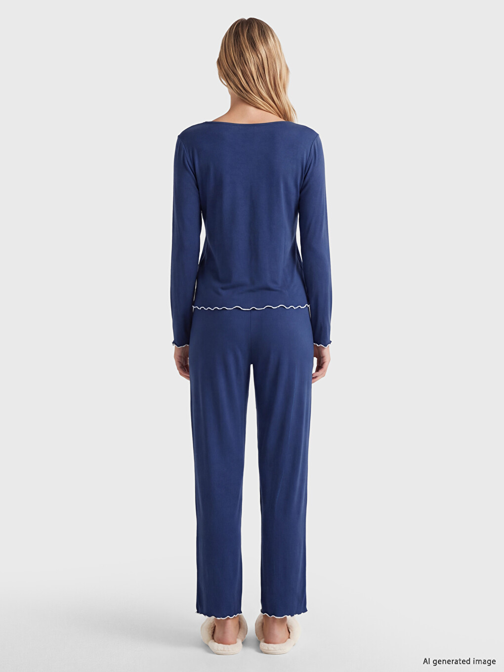 V Neck Women's Pyjamas Set-3