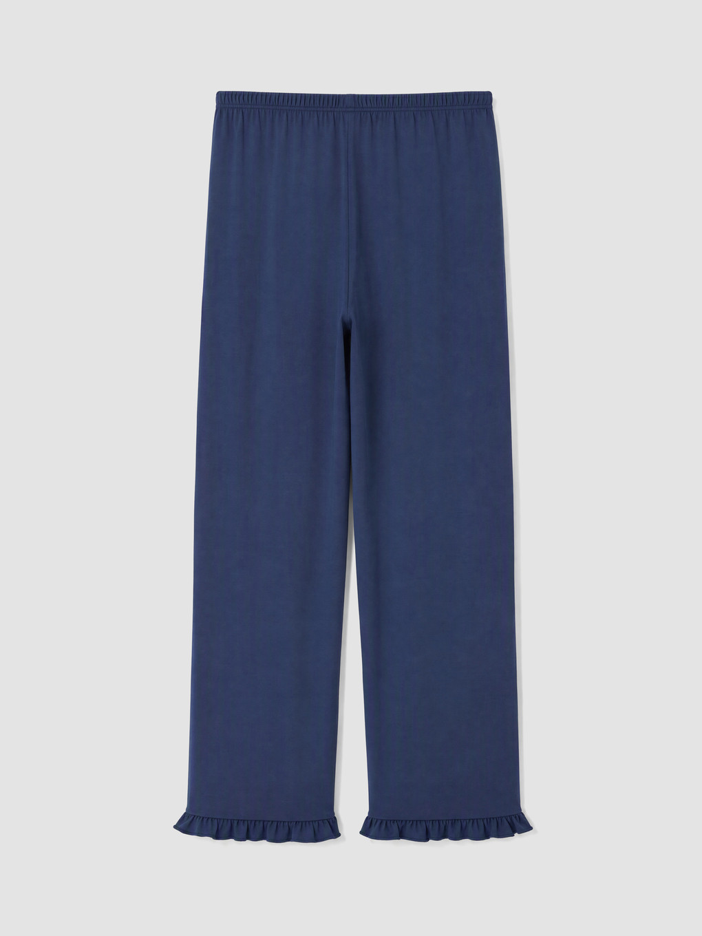 İndigo Gömlek Yaka Kadın Pijama Takım-9