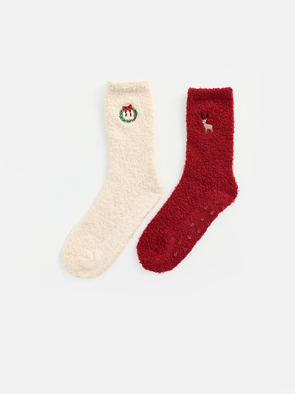 New Year Themed Women's Home Sock 2 Pack