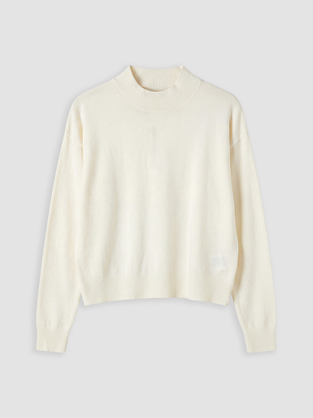 Mock Turtleneck Girls' Knitwear Sweater