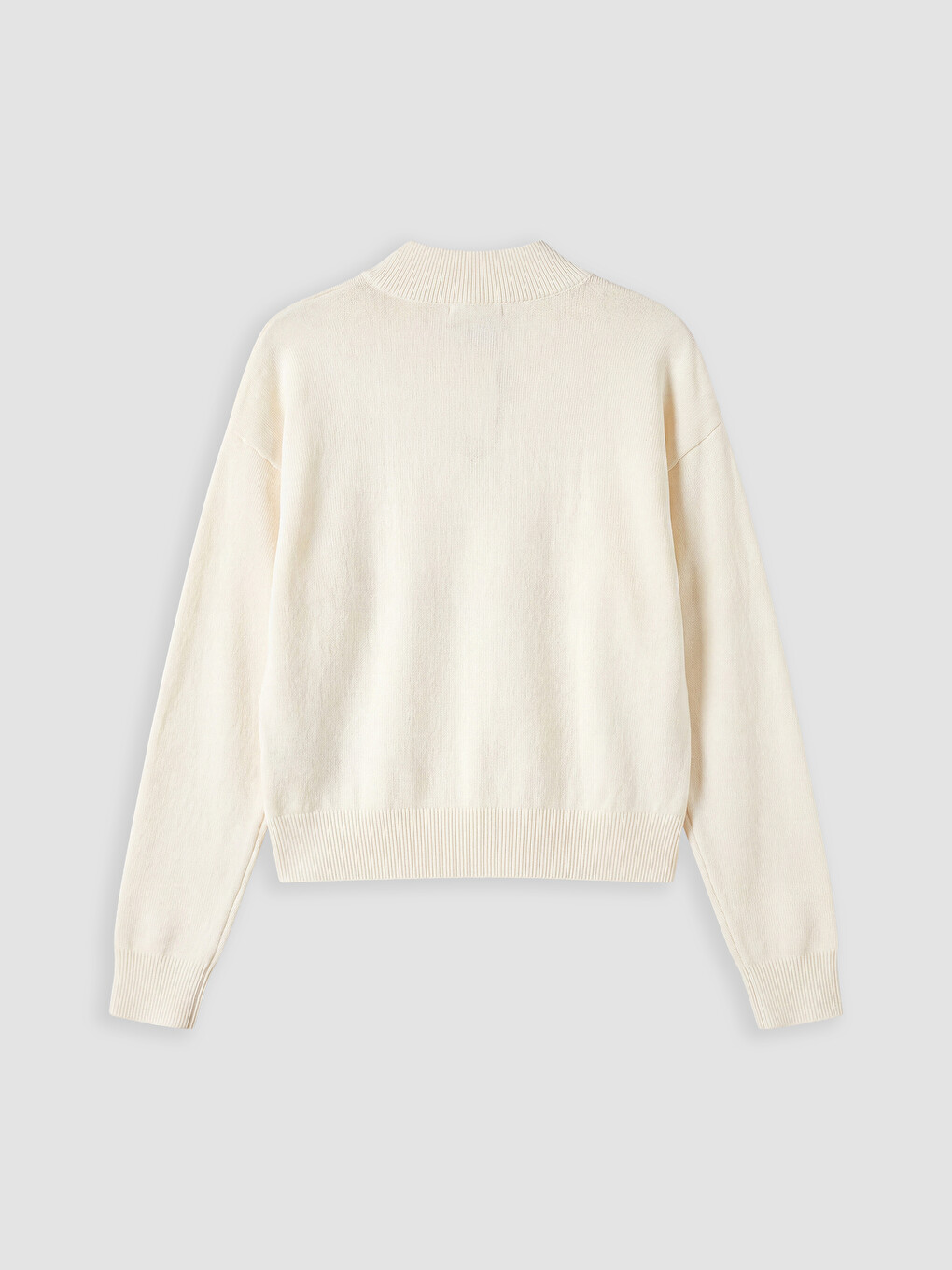 Mock Turtleneck Girls' Knitwear Sweater-2