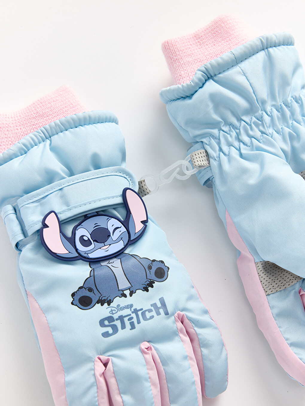 Stitch Licensed Girls' Snow Gloves-1