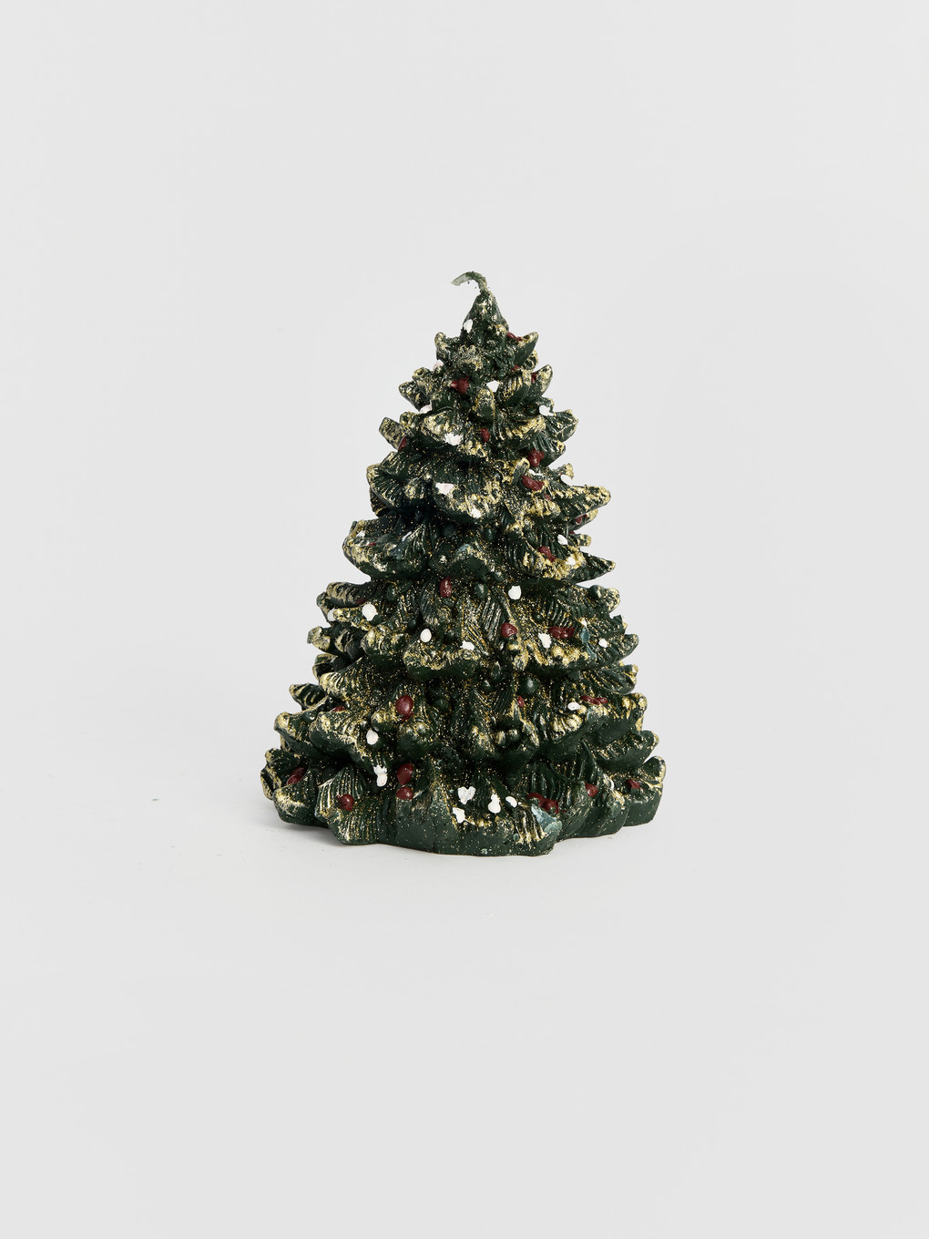 Pine Tree In Form Of New Year Themed Decorative Candle-1