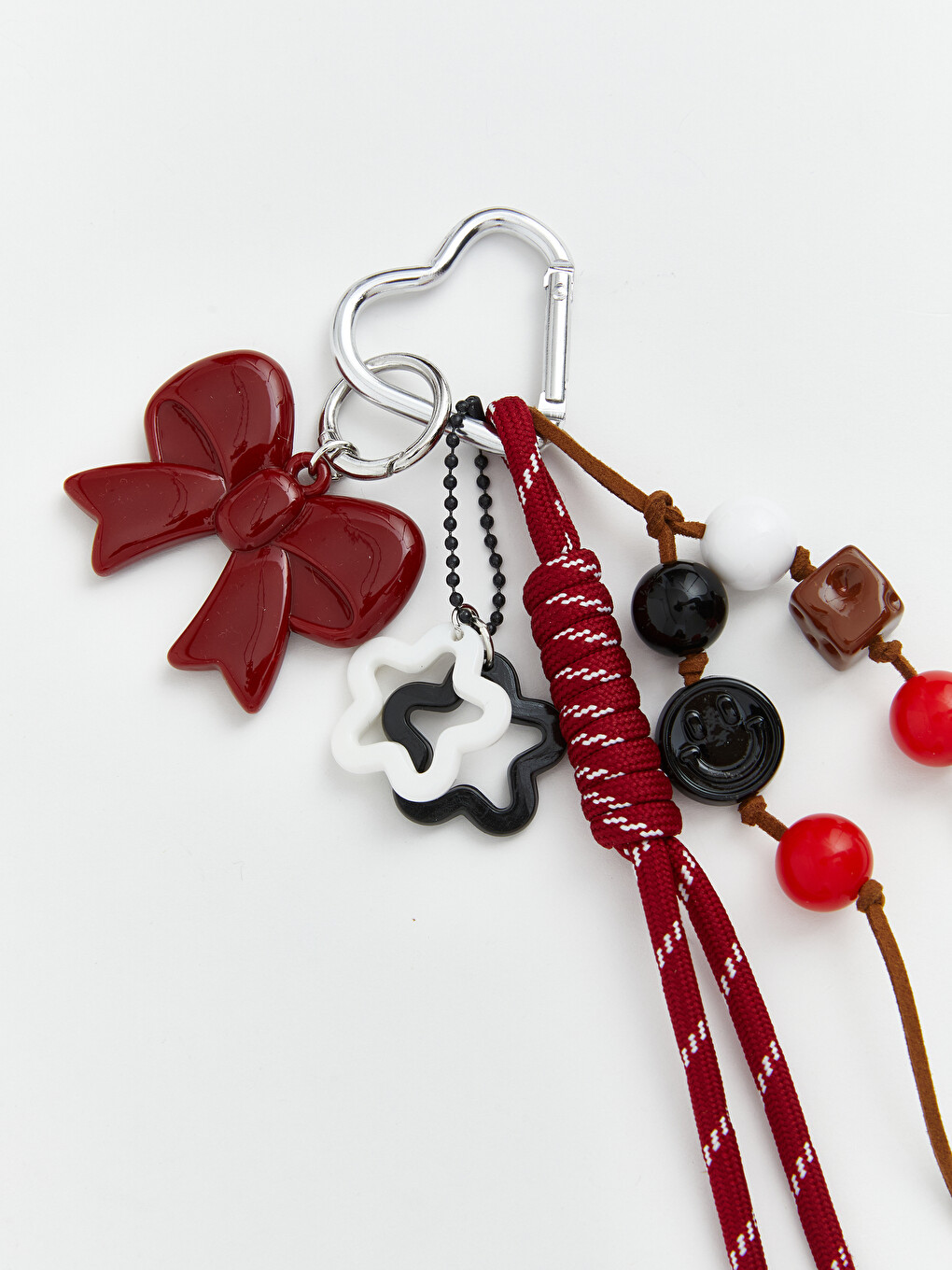 Mixed Heart Figured Bag Charm-1