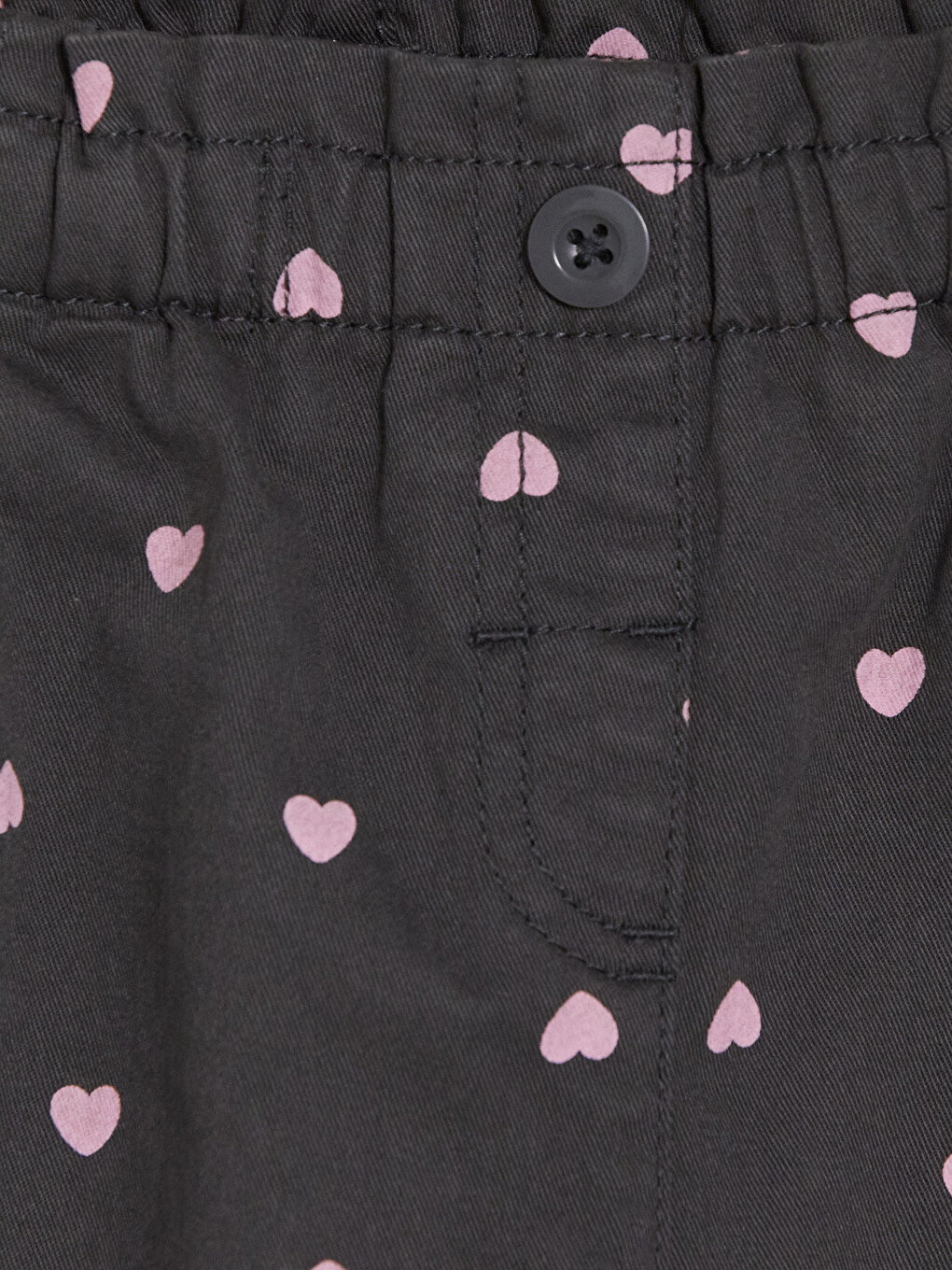 Pantaloni Gabardină Regular Fit Pentru Fete-1