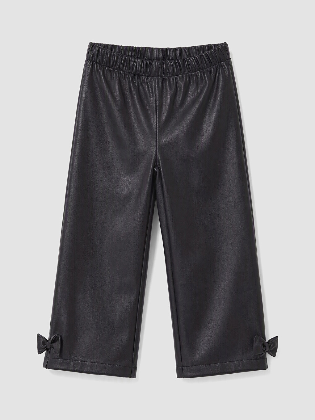 Siyah Regular Kız Çocuk Gabardin Pantolon