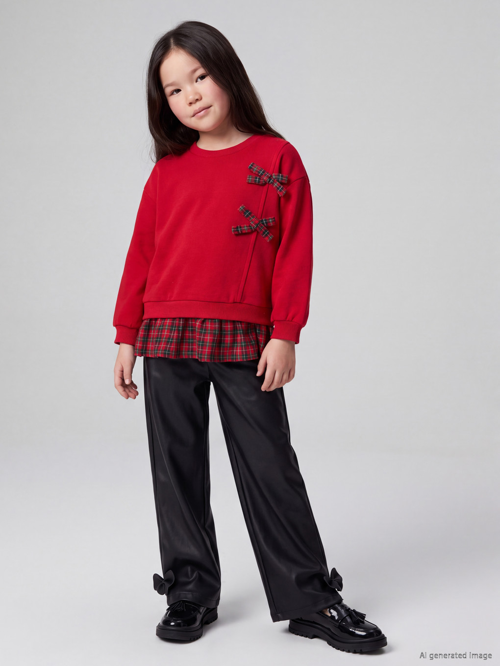  Regular Girls' Twill Trousers