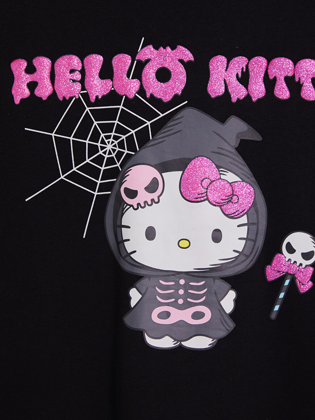 Hello Kitty Baskılı Kız Çocuk Sweatshirt-1