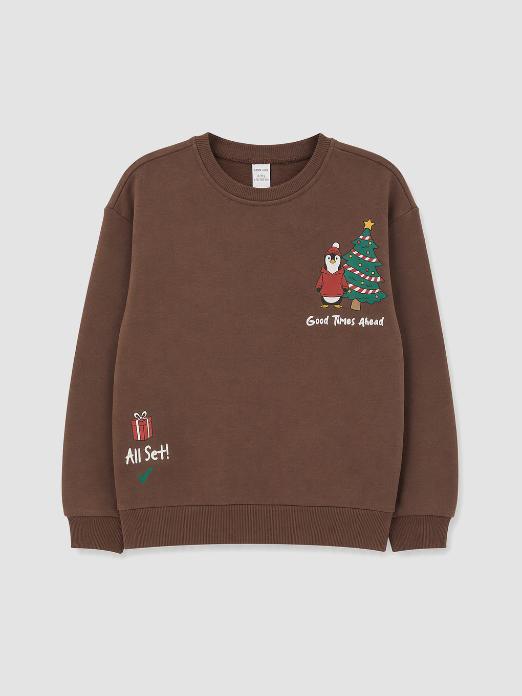 Crew Neck Boys' Sweatshirt