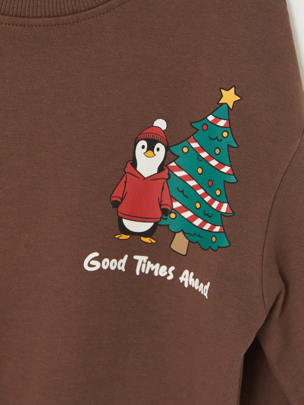 Crew Neck Boys' Sweatshirt-2