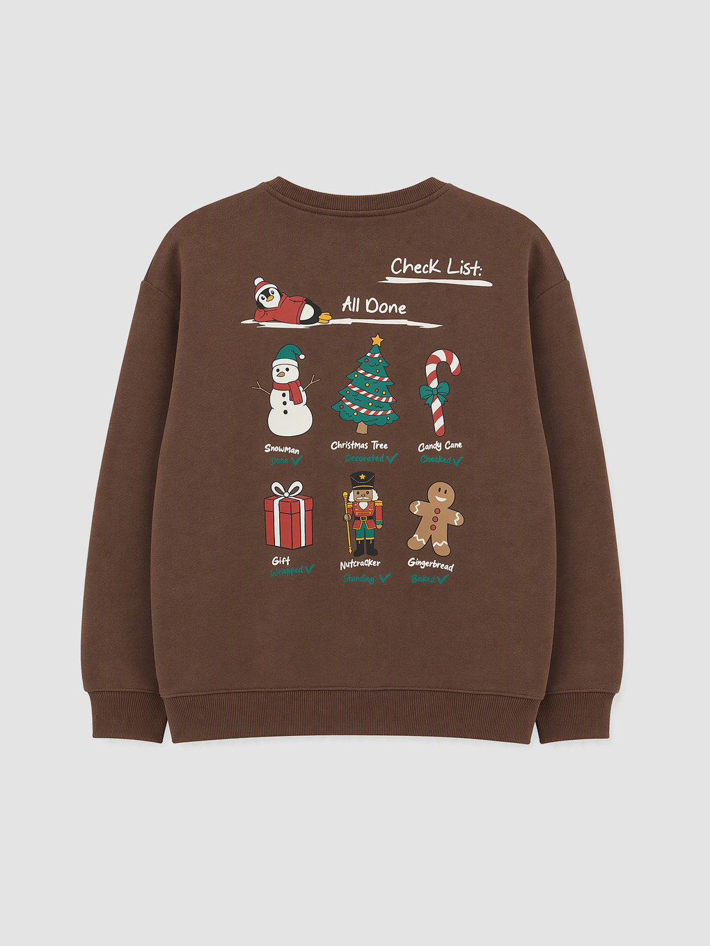 Crew Neck Boys' Sweatshirt-3