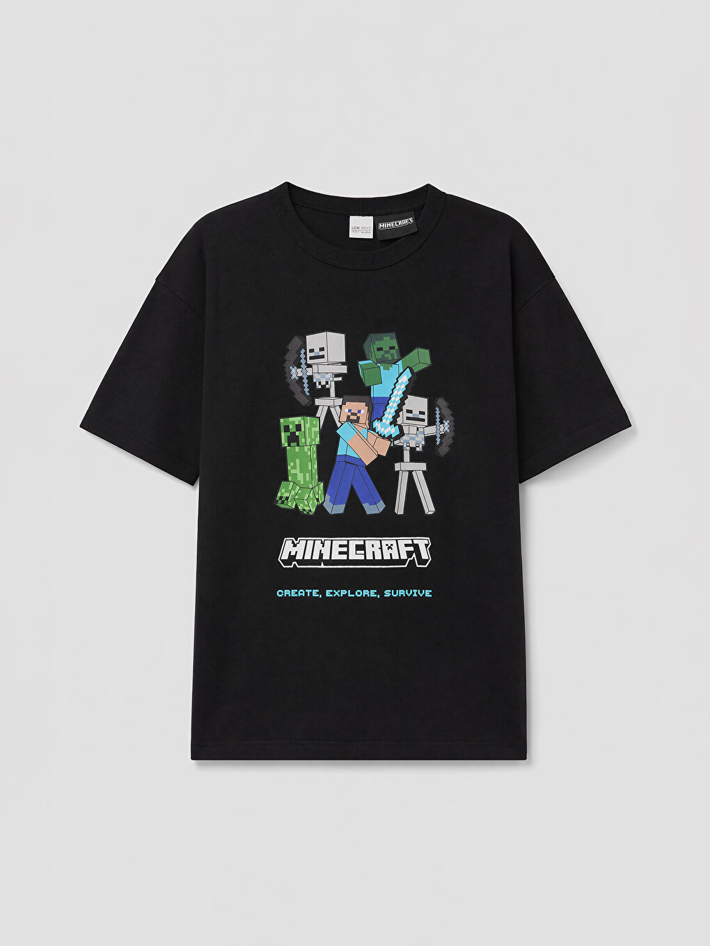 Set Imprimat Minecraft Pentru Băieți-1
