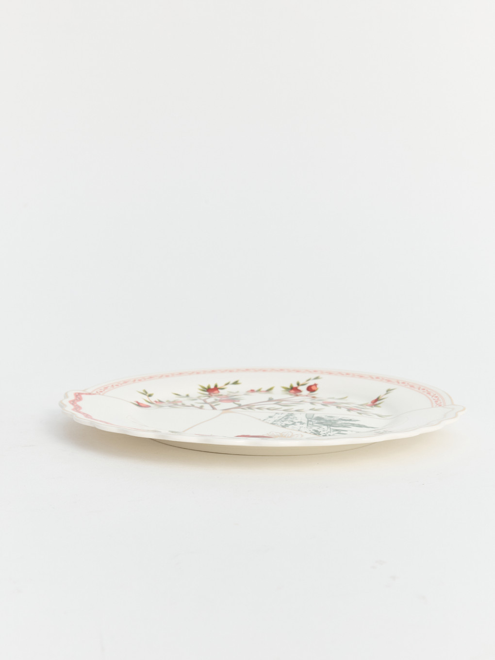 طبق كيك دائري منقوش 21 Cm-1