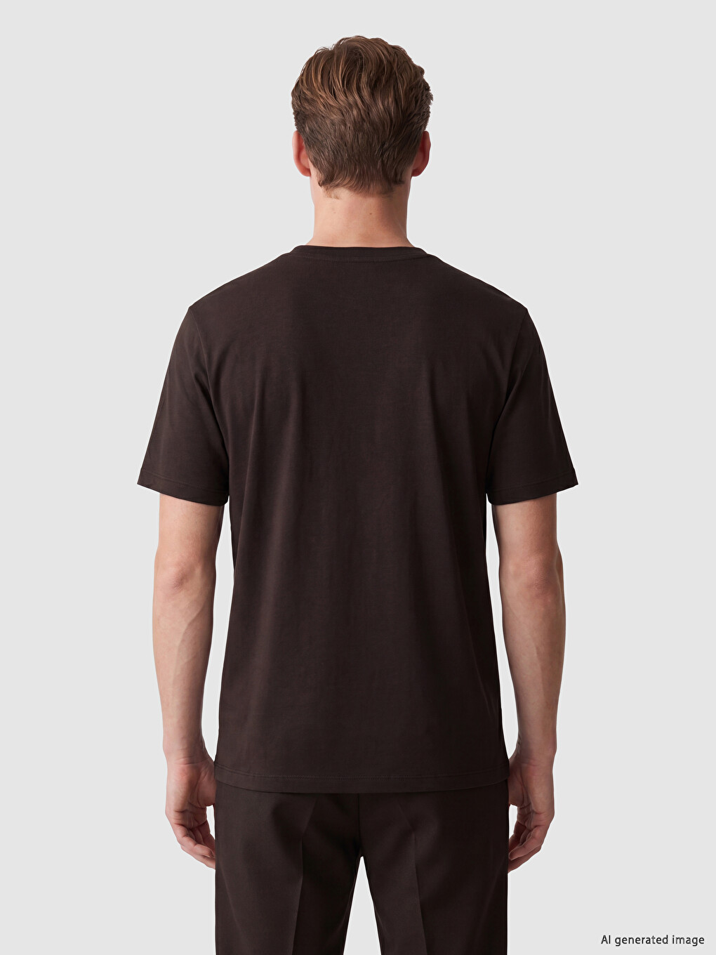Crew Neck Men's T-shirt-3