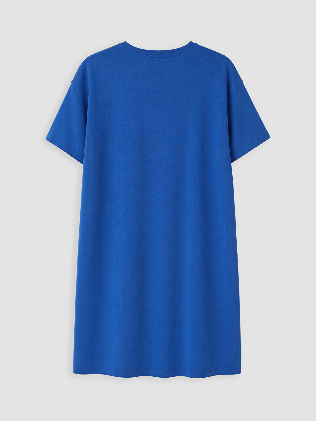 Crew Neck Embroidered Maternity Nightdress-5